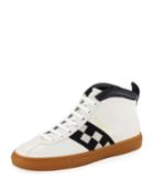 Men's Vita Parcours Retro Lamb Leather High-top