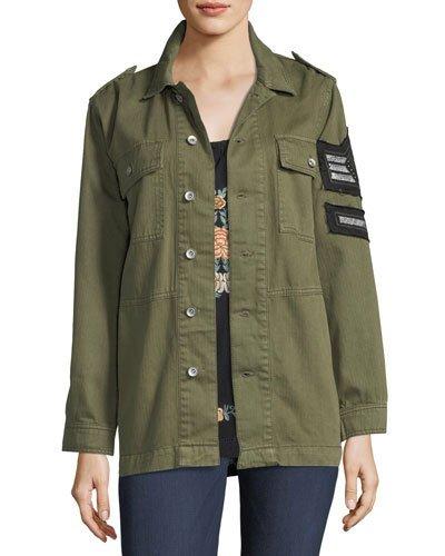 Oversized Military Jacket