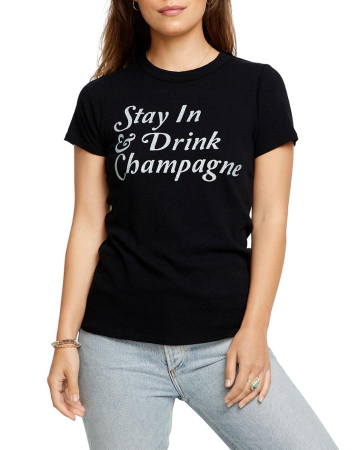 Stay In Gauzy Tee