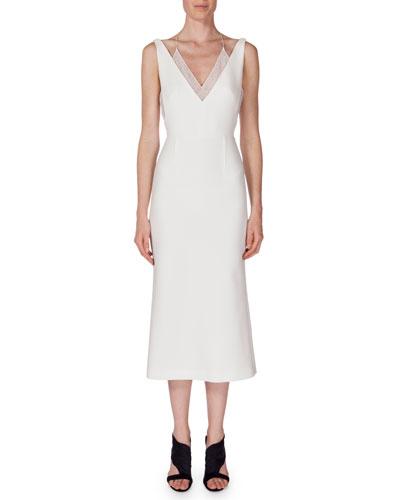 Shannon Layered V-neck Dress