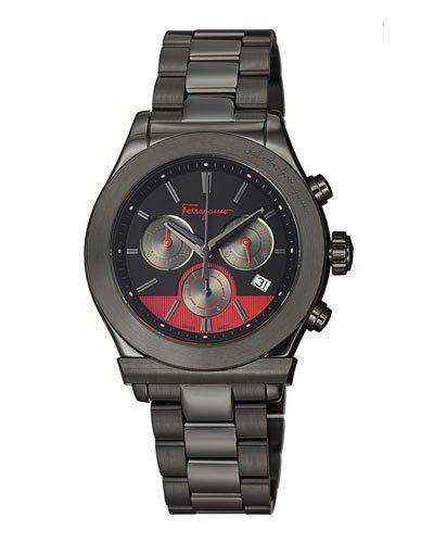 42mm 1898 Men's Chronograph Watch, Black