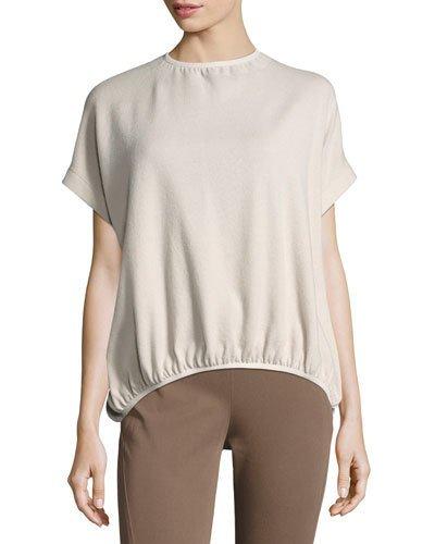 Round-neck Cashmere Sweater,