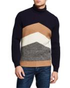 Men's Turtleneck Sweater With Active