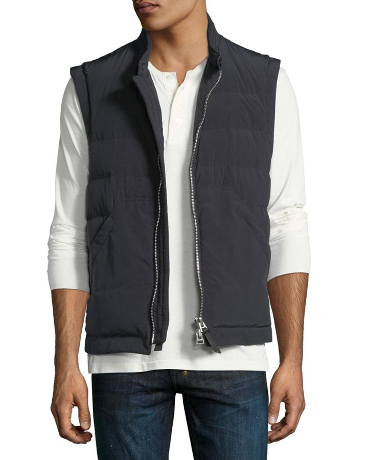Quilted Down Vest