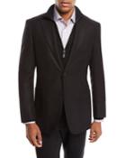 Men's Tic Cashmere Two-button Blazer Jacket