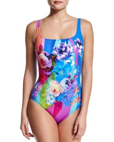 In Bloom Floral-print One-piece