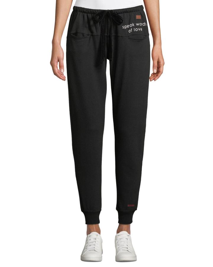 Words Of Love French Terry Velour