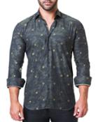Men's Shaped-fit Fibonacci Army Green