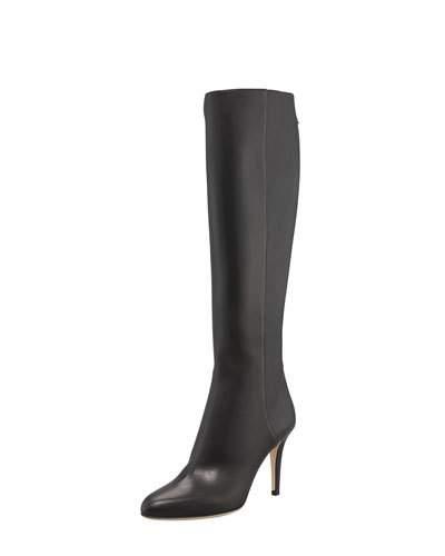 Grand Leather Boot, Black