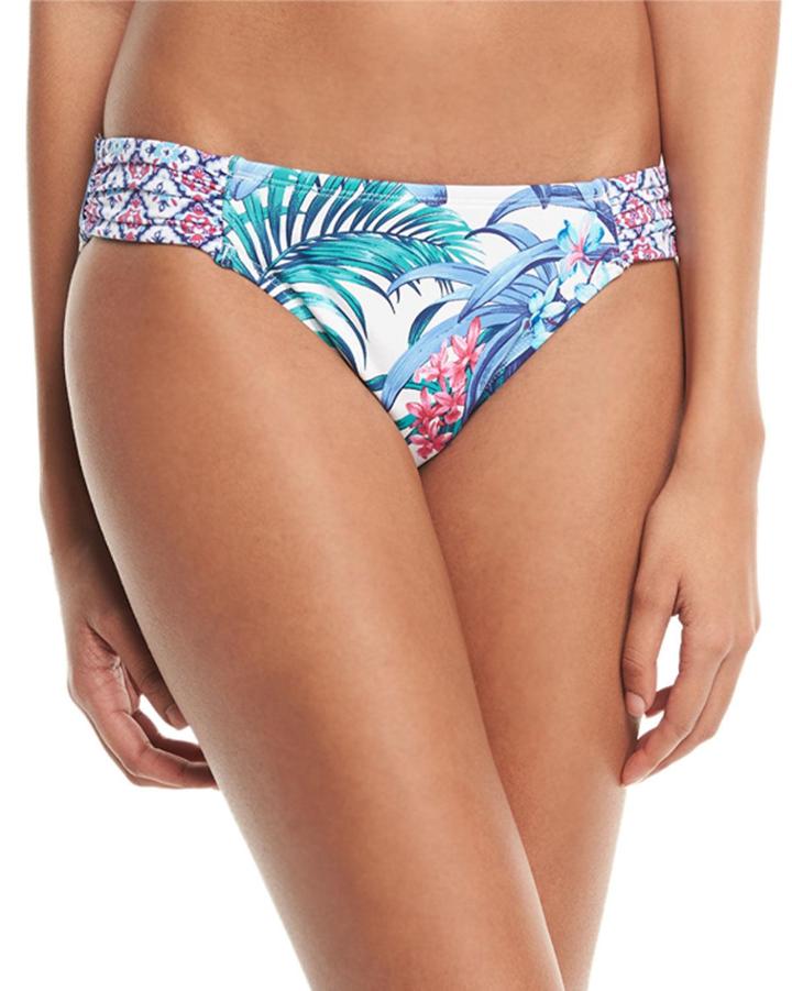 Marjorelle Side-shirred Hipster Swim Bikini Bottoms