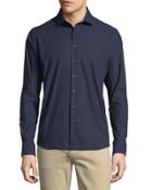 Mini Jacquard-check Cotton