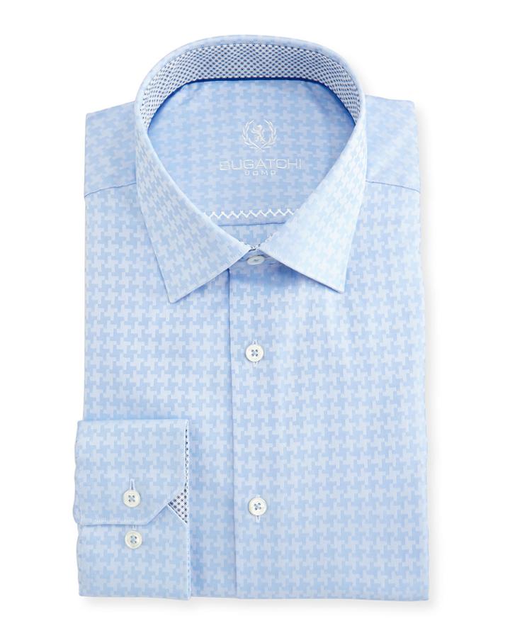 Shaped Fit Point-collar Dress