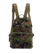 Men's Camo-print Denim Dragon Backpack Bag