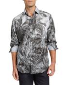 Men's Palm Tree Long-sleeve