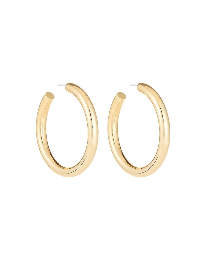 C-hoop Earrings,