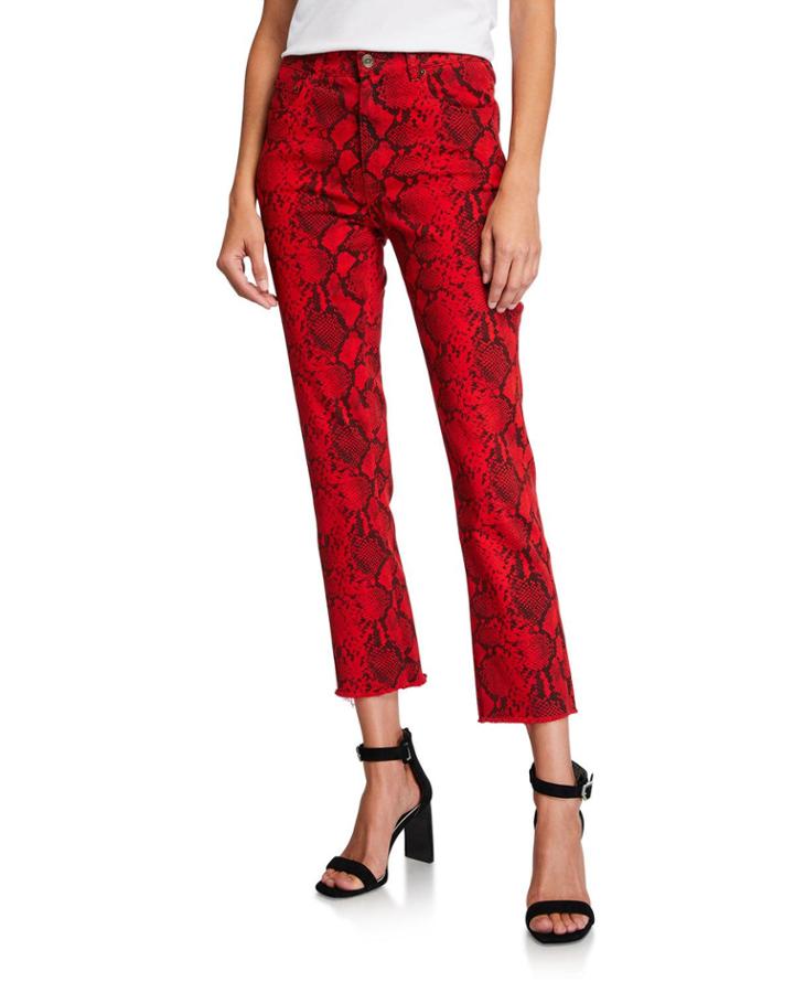 Baby Boa Slim Cropped Pants