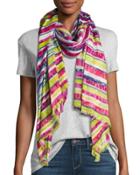 Painted Stripe Fringe