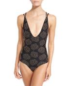 Eres Embroidered Elena One-piece