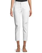 Distressed Tailored Trouser Pants