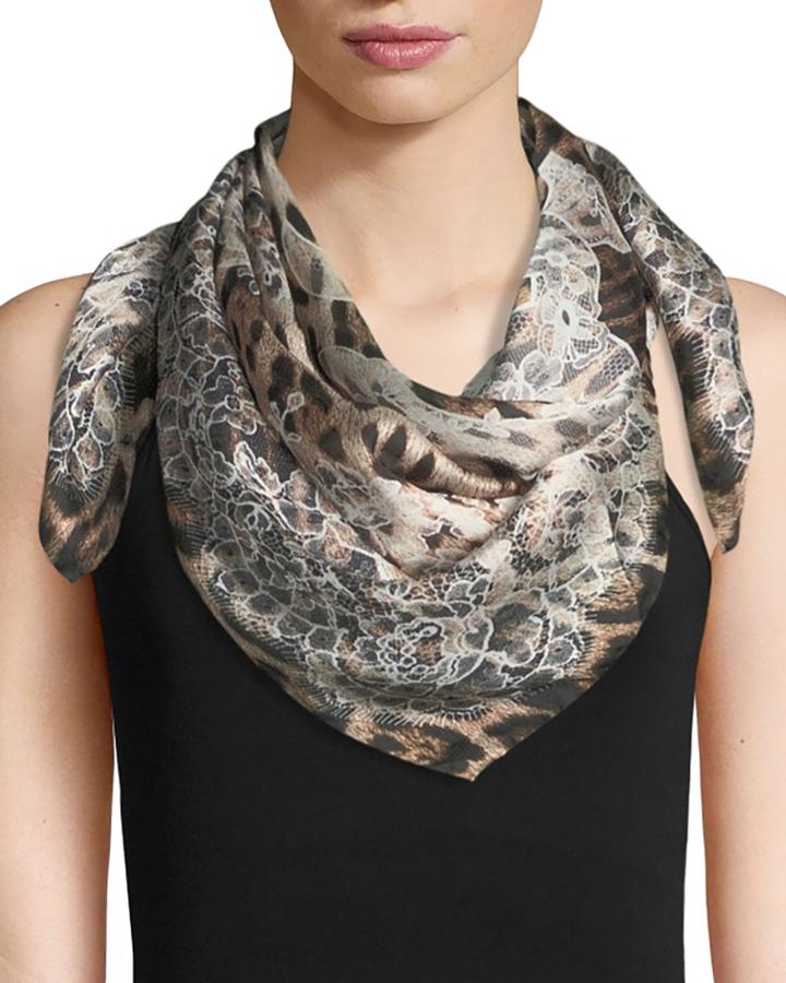 Foulard Animal & Floral