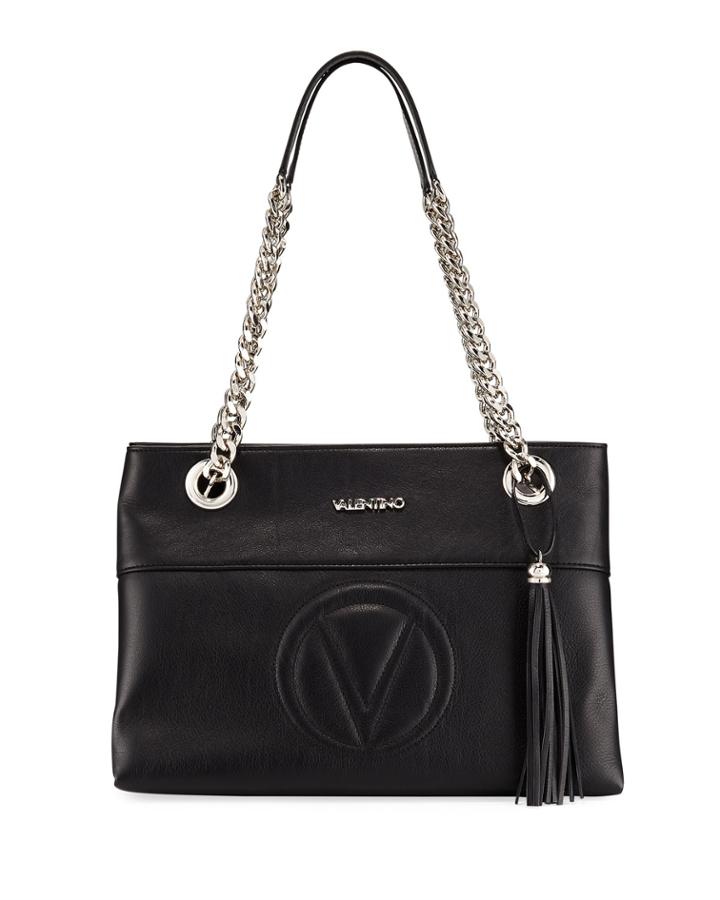 Karina Sauvage Leather Tote Bag