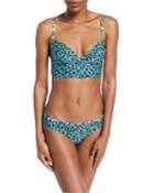 Underwire Printed Two-piece Bikini