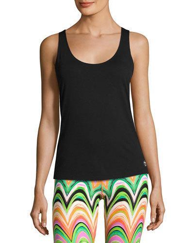 Lattice Crisscross Jersey Tank