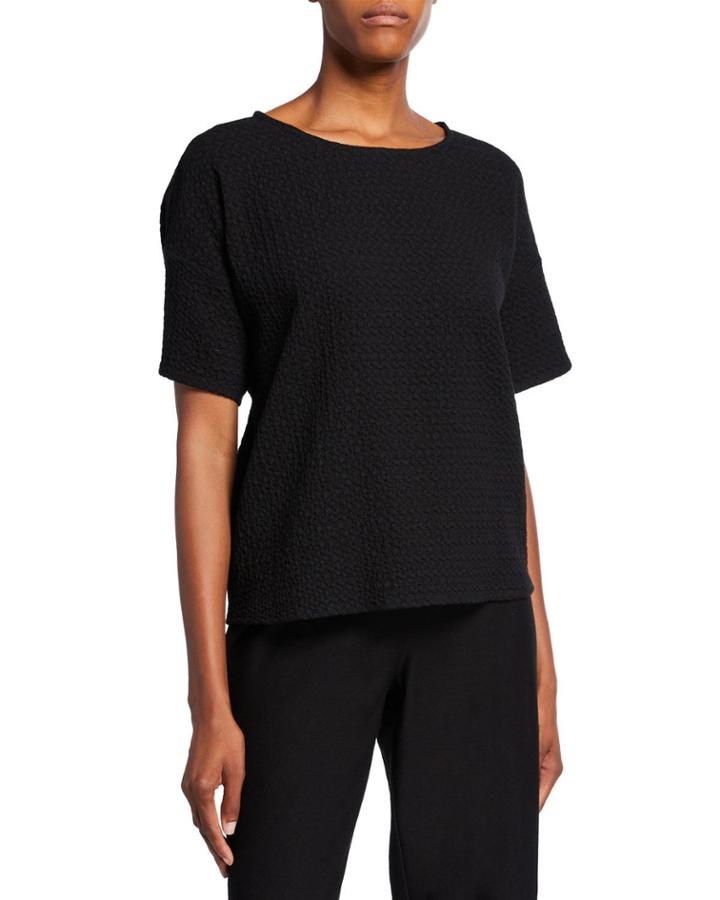 Petite Chevron Elbow-sleeve