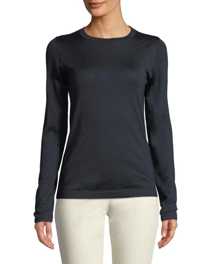 Cashmere-blend Long-sleeve