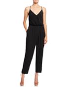 Sterling Sleeveless Wrap Jumpsuit