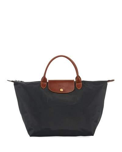 Le Pliage Medium Tote Bag, Gray