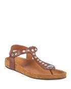 Encore Flat Studded T-strap
