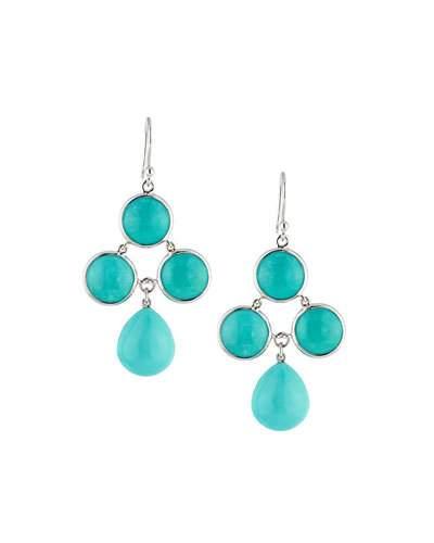 Audrey Turquoise Chandelier Earrings