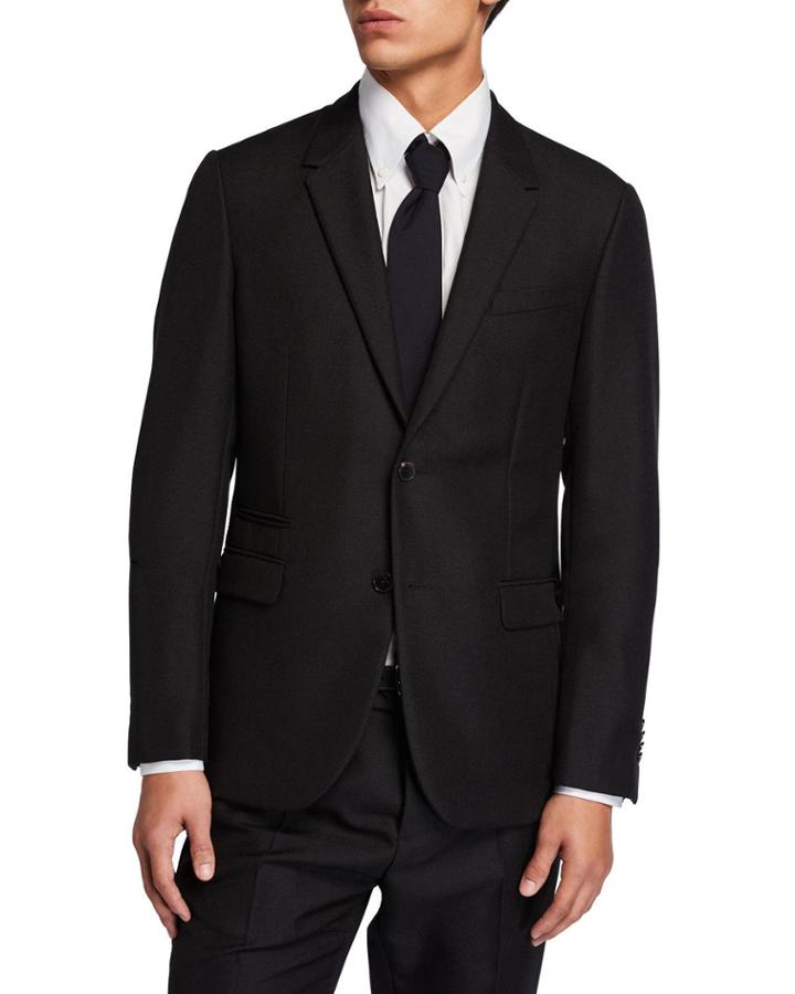 Men's Wool-blend Two Piece