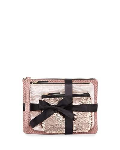 Flat Triple Pouch