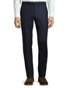 Monaco Wool Trouser Pants, Navy