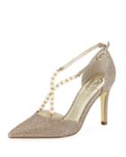 Pointed-toe Pumps With Beaded