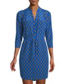 Freya Silk Split-neck