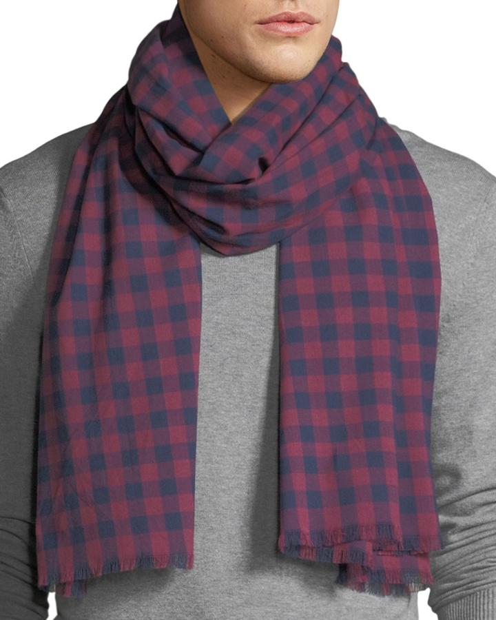 Men's Woven Cotton Gingham