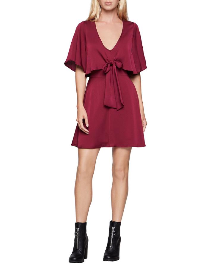 Bow-tie Ruffle Dress