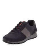 Nylon & Suede Running