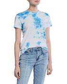 Spotted Tie-dye Short-sleeve Cotton Tee