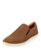 Men's Travis Perforated Nubuck Slip-on