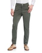 Men's Traditional-fit Pants, Green