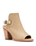 Dani Woven Leather Ankle Booties