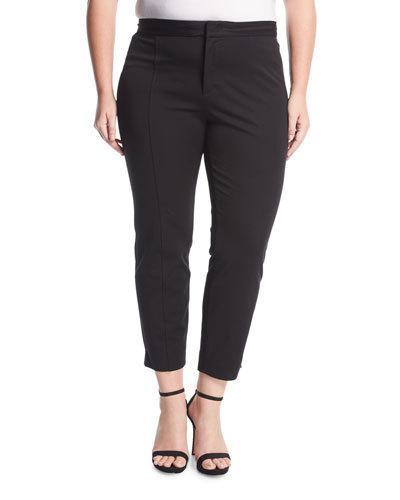 Bi-stretch Ankle Pants,