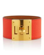 Estate Kelly Dog Bracelet, Orange