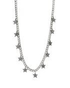 Long Star Fringe Necklace,