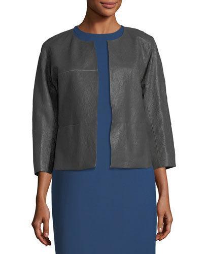 Ritchie Lambskin Cropped Jacket