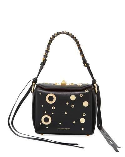 Box 16 Leather Bag With Hardware Detail